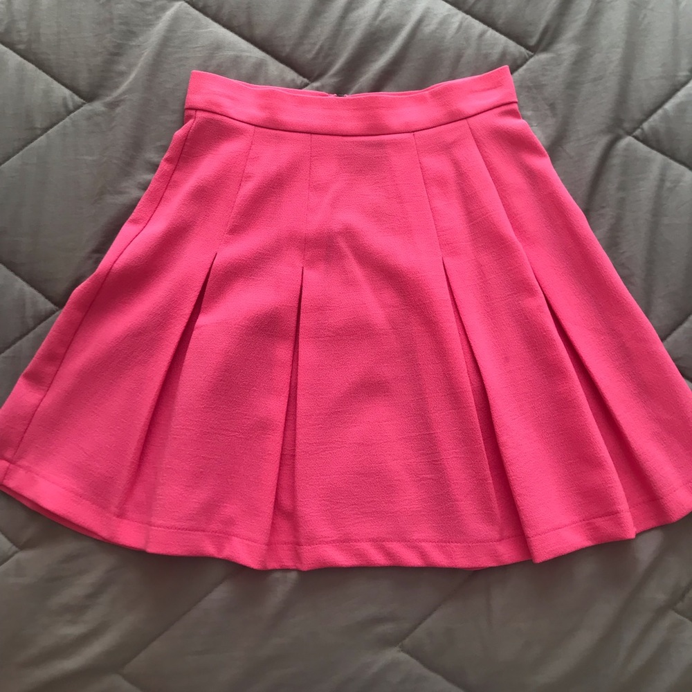 Pink skirt